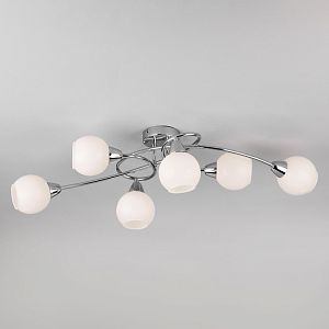 Накладная люстра Eurosvet 30133/6 хром фото