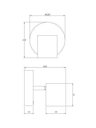 Спот Freya FR10005CW-L6B фото 3