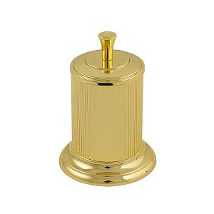 Баночка Migliore Fortuna высокая H16 cм с крышкой, золото 28339 фото