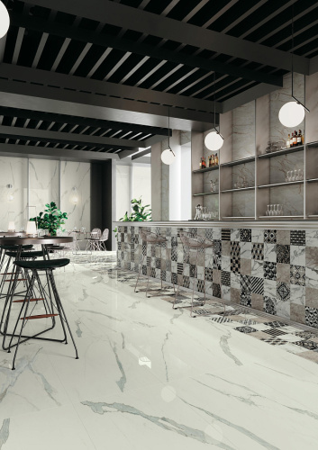 Керамогранит 610080000230 Empire Cementine Dark Rett Lapp 60x120 фото 2