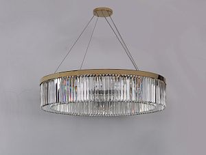 Подвесная люстра Newport 10110+6/C gold фото