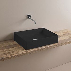 Artceram Scalino Раковина 38х55 см, без отв,, без слив-перелива, цвет: черный матовый фото