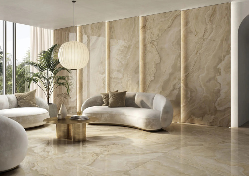 Керамогранит AVA Ceramica 173024 Onice Iride Ambra Lap 6mm 120х280 фото 2