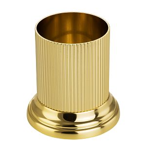 Держатель настольный Migliore Fortuna средний для стекла стакана, дозатора жидкого мыла, золото 27930 фото