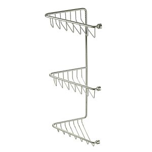 Решетка угловая Migliore Complementi тройная L16xP16xH50 см, хром 22043 фото