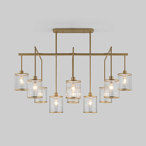 Люстра на штанге Eurosvet 60144/10 золото фото