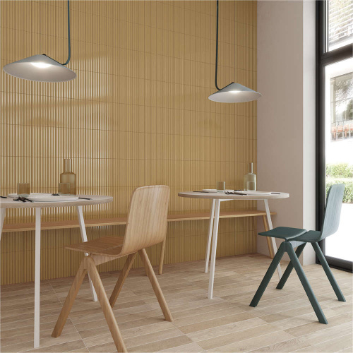 Керамическая плитка DNA Tiles 130847 Match Dijon Matt 6.25x25 фото 2