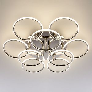 Люстра на штанге Eurosvet 90069/9 хром фото