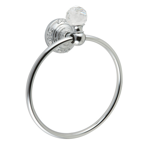 Кольцо Migliore Cristalia, хром/Swarovski 16805