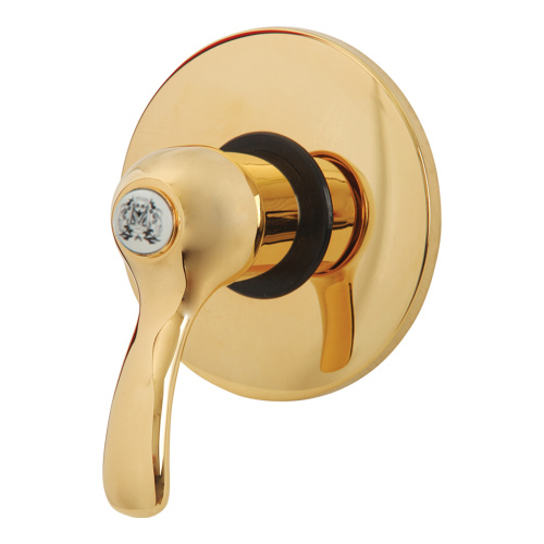 Смеситель монокомандный скрытого монтажа Migliore Lem, золото 25886