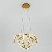 Подвесная люстра Eurosvet 90138/2 золото фото