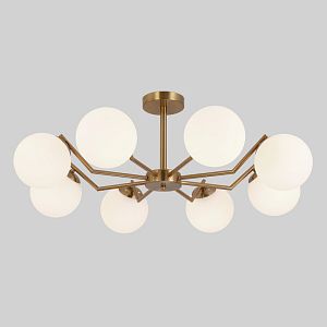 Люстра на штанге Eurosvet 70154/8 латунь фото