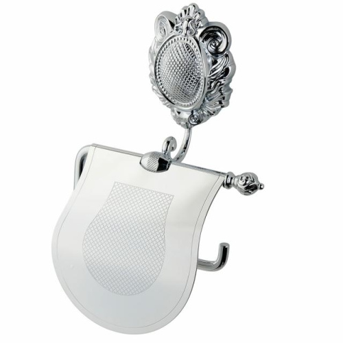 Бумагодержатель Migliore Cleopatra закрытый, хром 16654