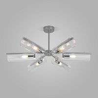 Люстра на штанге Eurosvet 70144/6 хром фото