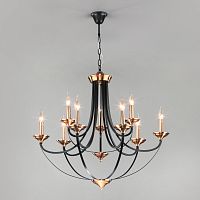 Подвесная люстра Eurosvet 60098/9 черный фото