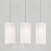 Подвесной светильник Eurosvet 1188/3 хром фото