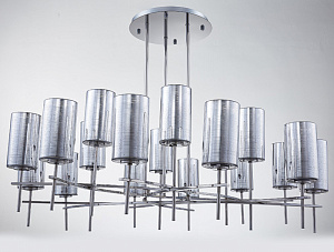 Люстра на штанге Newport 4329+9/C chrome фото