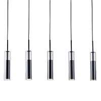 Подвесной светильник DeLight Collection MD6913-5A black/white фото