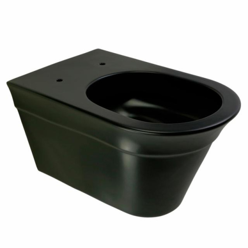 Унитаз подвесной Migliore Monaco, безободковый, керамика, черный матовый 32063