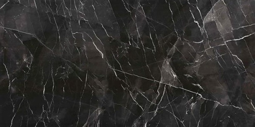Kutahya Black Calacatta Kristal Rectified Parlak Nano 120x240
