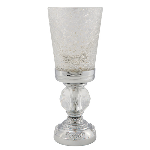 Cтакан настольный Migliore Cristalia, стекло/хром/Swarovski 16789