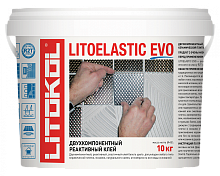 Клей Litokol Litoelastic Evo для плитки и камня белый 10 кг фото