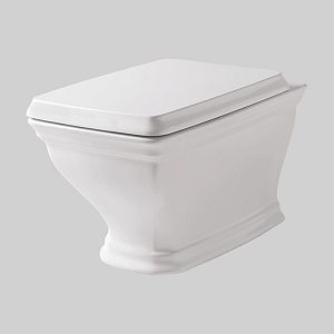 Artceram CIVITAS  Унитаз подвесной 36х54 см, с крепеж,, цвет: белый фото