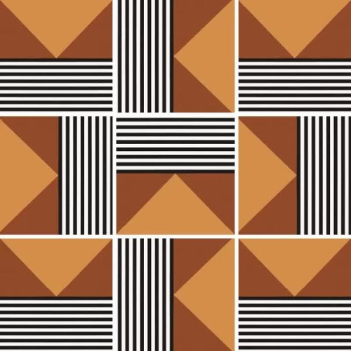 Керамогранит Equipe Bauhome 27685 Strich Warm 20x20 фото 2