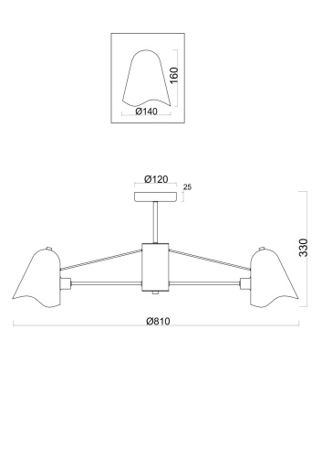 Люстра Freya FR5037PL-08S фото 2