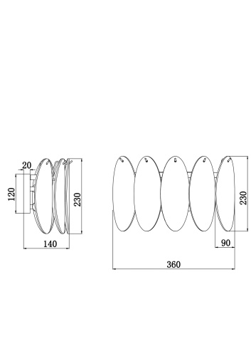 Настенный светильник (бра) Freya FR5189WL-02CH фото 3