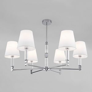 Люстра на штанге Eurosvet 60145/6 хром фото