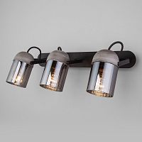 Спот Eurosvet 20122/3 черный/тертый серый фото