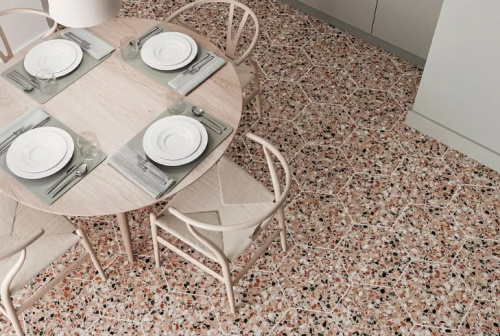 DNA Керамогранит 123383 Terrazzo Earth 32x36.8 фото 2