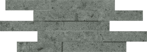 Italon Керамический гранит Genesis Декор Grey Brick 3D 28x78 натуральный