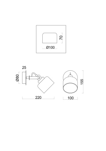 Спот Freya FR5042CW-01B фото 2