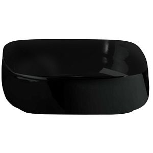 Artceram COGNAC Раковина 55x35х15,5 см, без отв,, накладная, без перелива, цвет: черный глянцевый фото