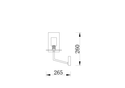 Настенный светильник (бра) Freya FR5206WL-01FG фото 2