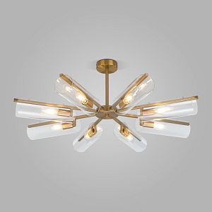 Люстра на штанге Eurosvet 70144/8 латунь фото