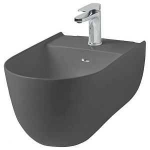 Artceram THE ONE Биде подвесное  52х35см, с креплениями, с 1 отв под смеситель, цвет: grigio oliva фото