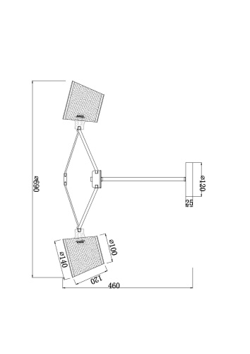 Люстра Freya FR5108PL-05CH фото 2