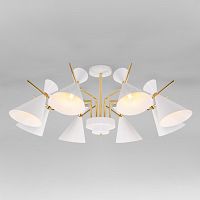 Люстра на штанге Eurosvet 70114/8 белый фото