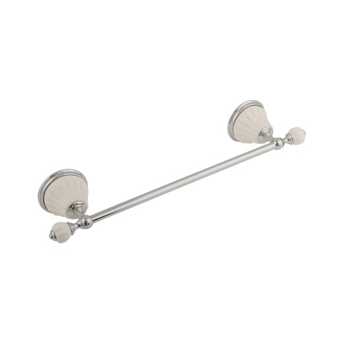 Полотенцедержатель Migliore Olivia L40 см, керамика белая, хром 17500