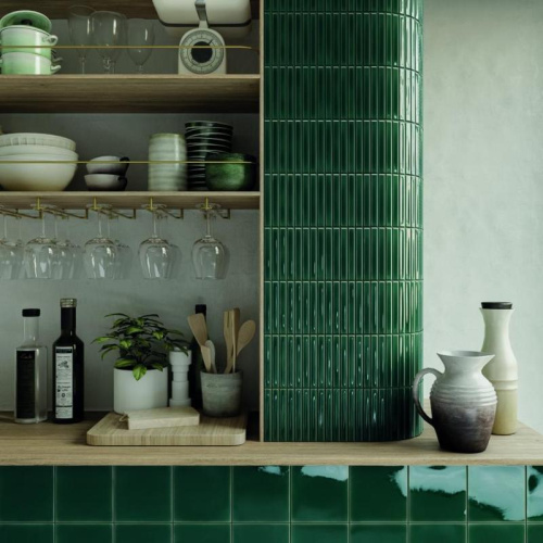 Керамическая плитка WOW Sweet Bars 128702 Royal Green 12,5х25 фото 2