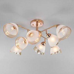 Люстра на штанге Eurosvet 30126/8 золото фото