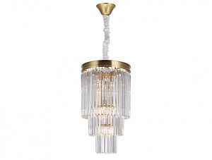 Каскадная люстра Newport 31110/S brass фото