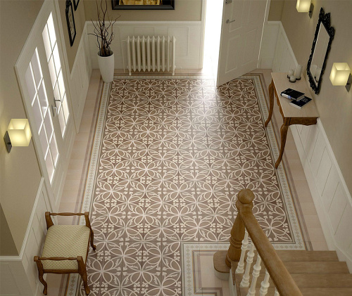 Керамогранит Equipe Caprice Deco 20871 Caprice Cream 20x20 фото 2