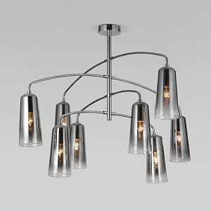 Люстра на штанге Eurosvet 70137/8 хром фото