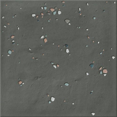 Керамогранит WOW Stardust 126394 Pebbles Nero 15х15