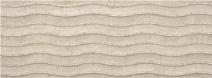 Настенная керамическая плитка STN Ceramica Stream OS Beige MT 33.3x90 фото