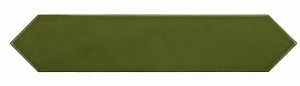 Equipe Arrow Настенная керамическая плитка Green Kelp 5x25 глазурованный глянцевый фото